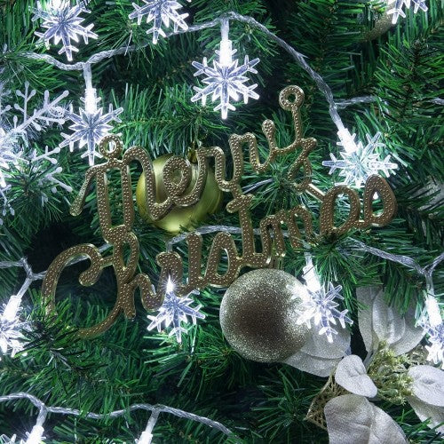 BANNILU 2-Pack Christmas Snowflake String Lights, 12M Battery Operated String Lights with 80 LED, Battery Operated for Home, Indoor, Outdoor BANNILU 2-Pack Christmas Snowflake String Lights, 12M Battery Operated String Lights with 80 LED, Battery Operated for Home, Indoor, Outdoor